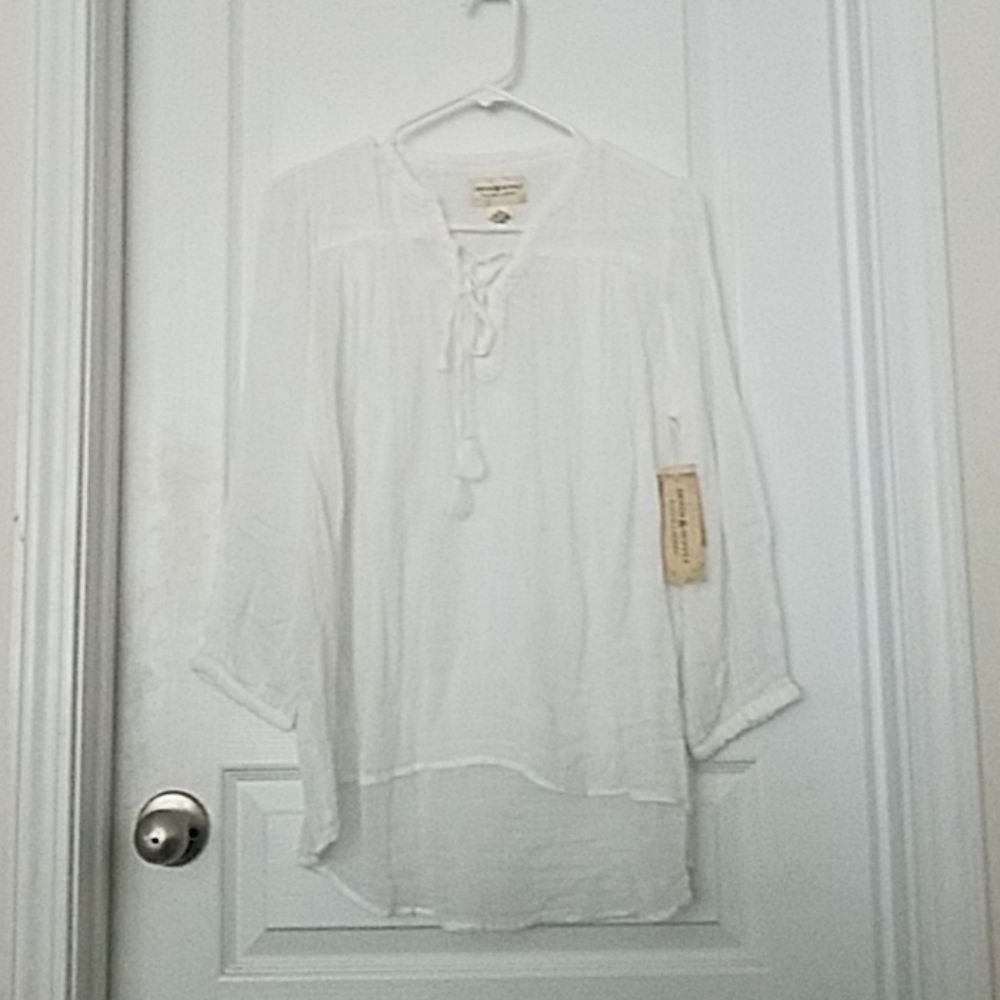 Sheer blouse